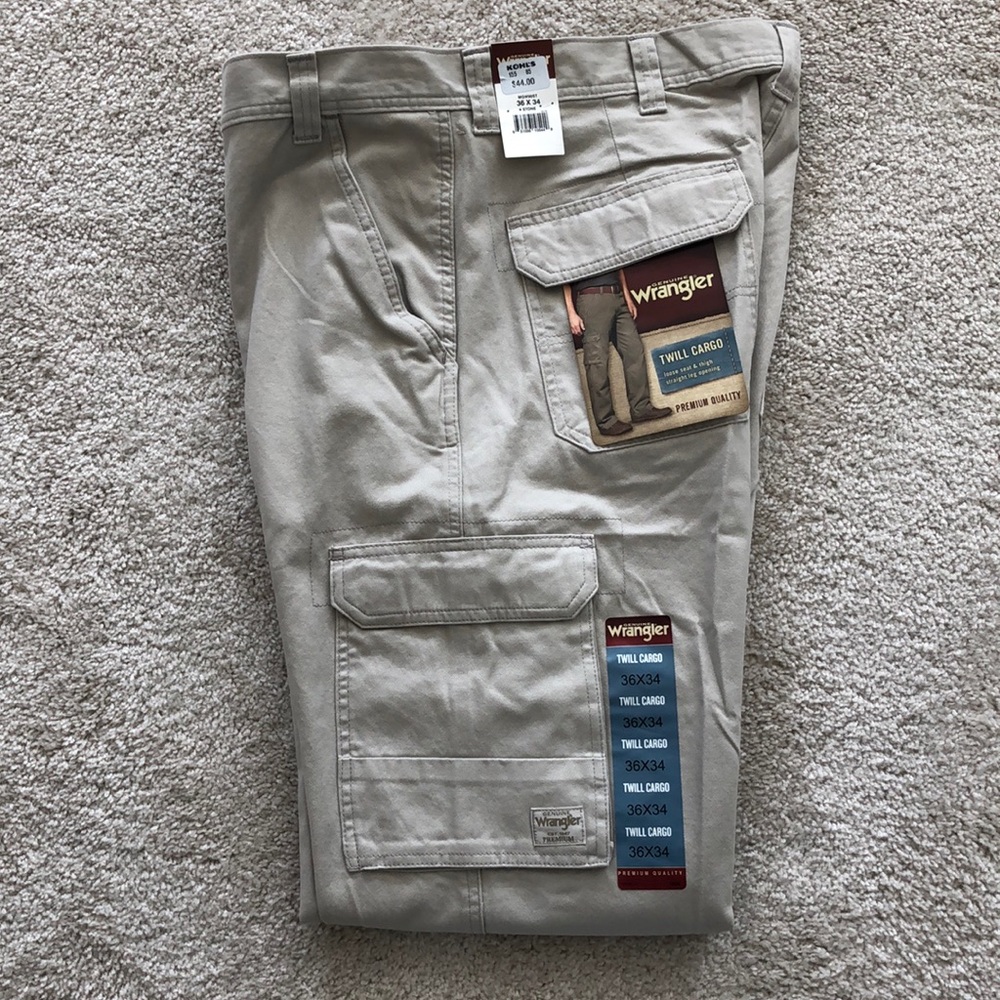 Men’s Twill Cargo Pants